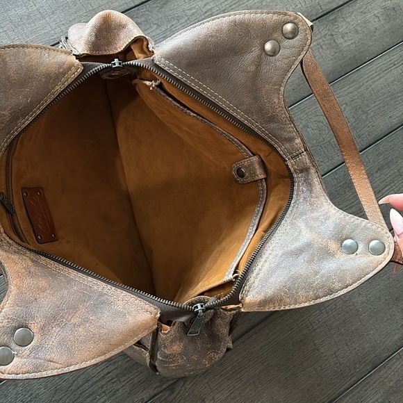 Patricia Nash Brown Leather Bag - Picture 5 of 6